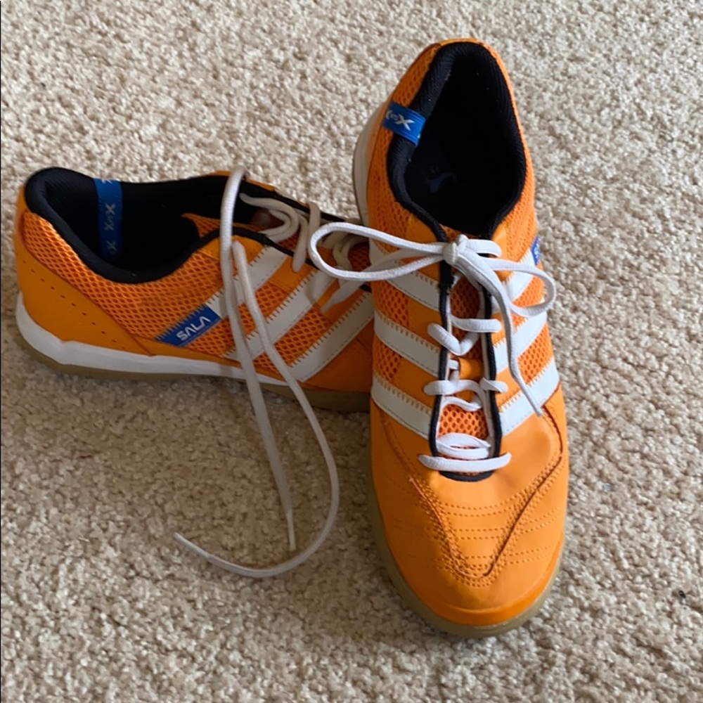 Adidas Sala Orange adiPRENE shoe size 7